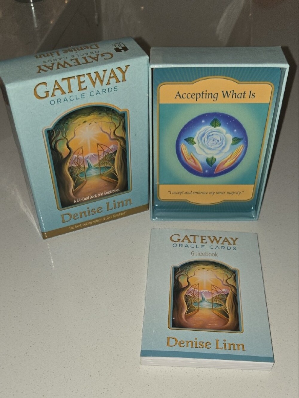 ✨ Gateway Oracle Cards by Denise Linn EUC 44 Card Deck & Guidebook In Box 🗝️🔮